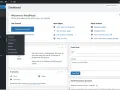 Tableau de bord WordPress. Le menu "Apparence" est ouvert, montrant les options pour personnaliser le site, y compris comment ajouter une police WordPress via le thème.