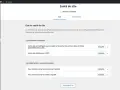 Tableau de bord WordPress : état de santé du site, avec 2 problèmes critiques et 2 améliorations pour la création de votre site web santé.