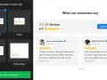 Modèle de widget carrousel pour afficher les Google Reviews sur WordPress.