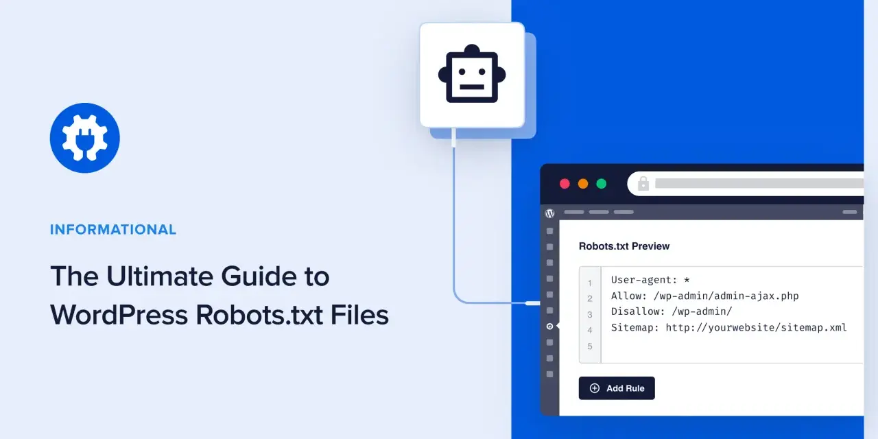 Guide ultime sur les fichiers robots.txt WordPress. Aperçu d'un fichier robots.txt avec des règles pour les robots d'exploration.