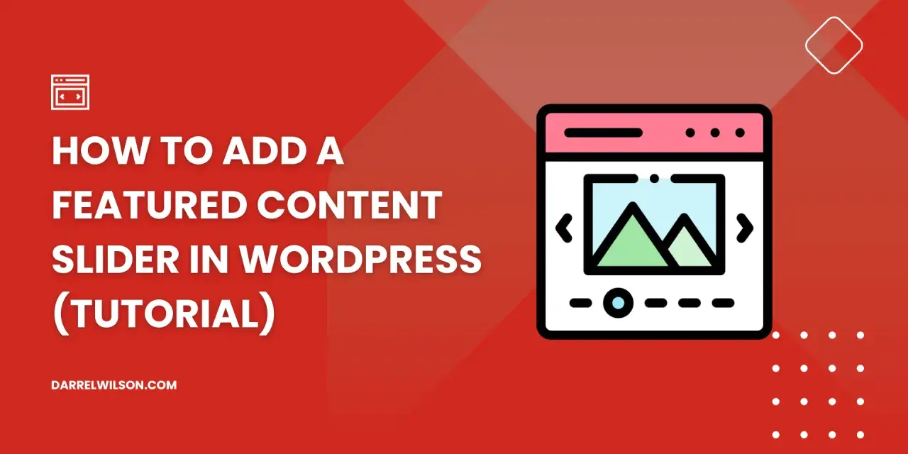 Tutoriel : comment ajouter un slider de contenu sur WordPress. Un slider est un composant visuel qui fait défiler des images ou du texte.