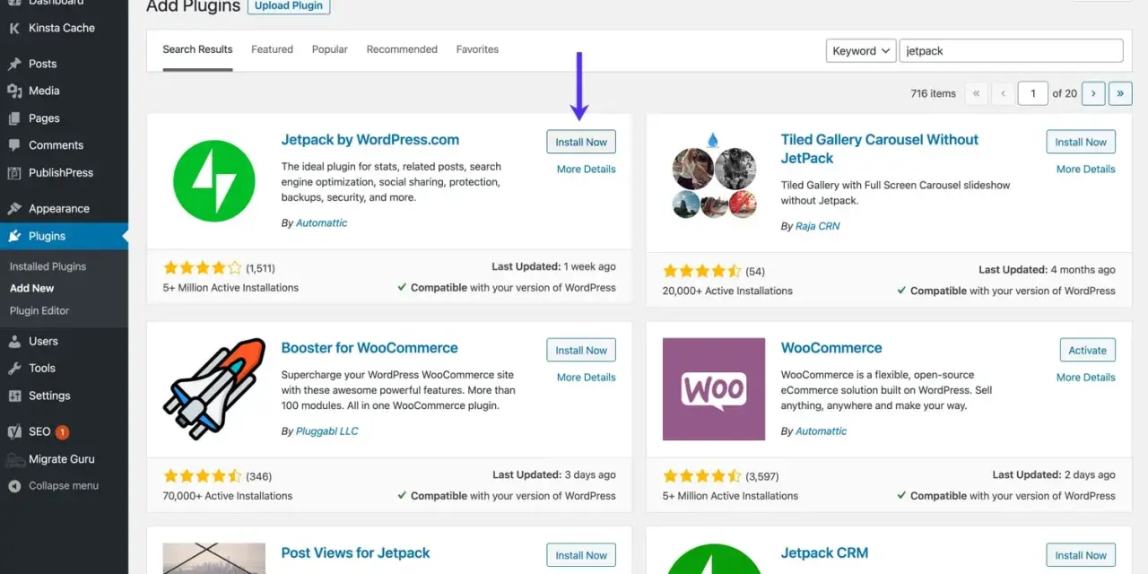 Jetpack WordPress, c'est quoi ? Ce plugin offre stats, optimisation, partage social, protection, et sauvegardes pour votre site.