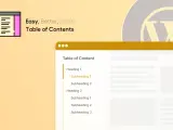 Un tableau de contenu facile pour organiser vos articles. Un design épuré et une navigation intuitive.