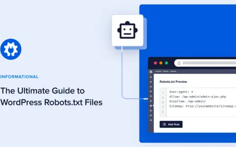Guide ultime sur les fichiers robots.txt WordPress. Aperçu d'un fichier robots.txt avec des règles pour les robots d'exploration.
