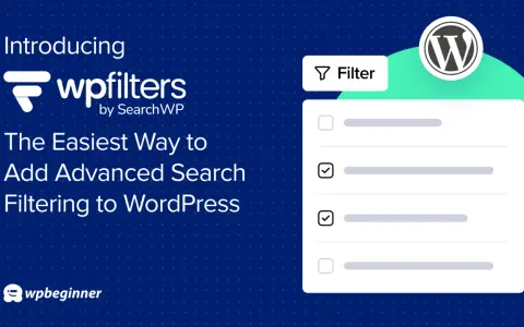 Introduction de wpfilters, l'outil pour un **search** et **filter** avancé sur WordPress. Facilitez votre recherche.