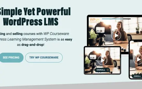 Le meilleur LMS WordPress pour créer et vendre des cours facilement. WP Courseware, un système de gestion de l'apprentissage intuitif.