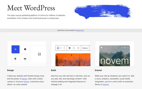 WordPress, la plateforme de blog populaire, permet de créer des sites web avec des outils flexibles.