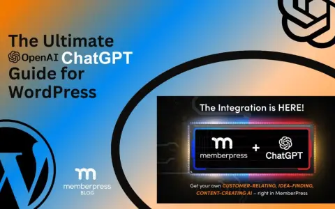 Guide ultime pour WordPress intégrant ChatGPT et MemberPress. L'IA pour créer du contenu est là !