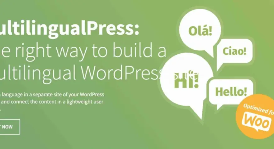 Le bon plugin multilingue WordPress pour connecter le contenu mondial. "Olá!", "Ciao!", "Hello!".