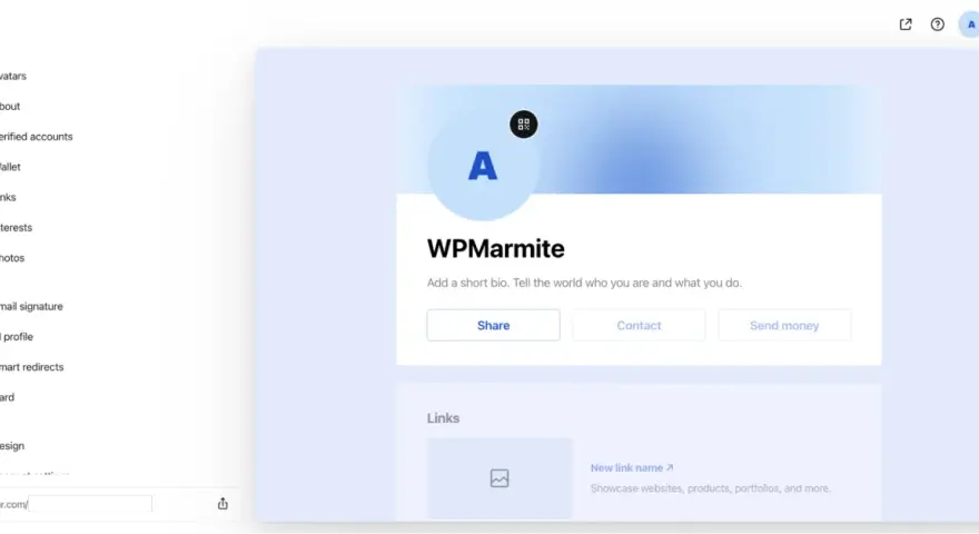 Profil WP Marmite avec un avatar "A". Gravatar, c'est quoi ? Un moyen de gérer votre identité numérique et vos liens.