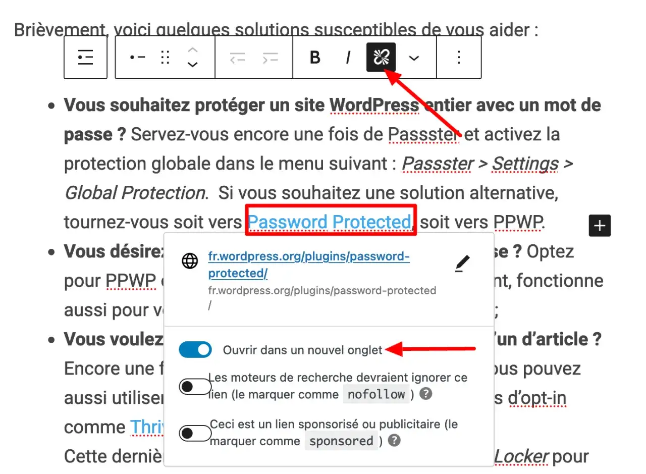 Protection de site WordPress avec
