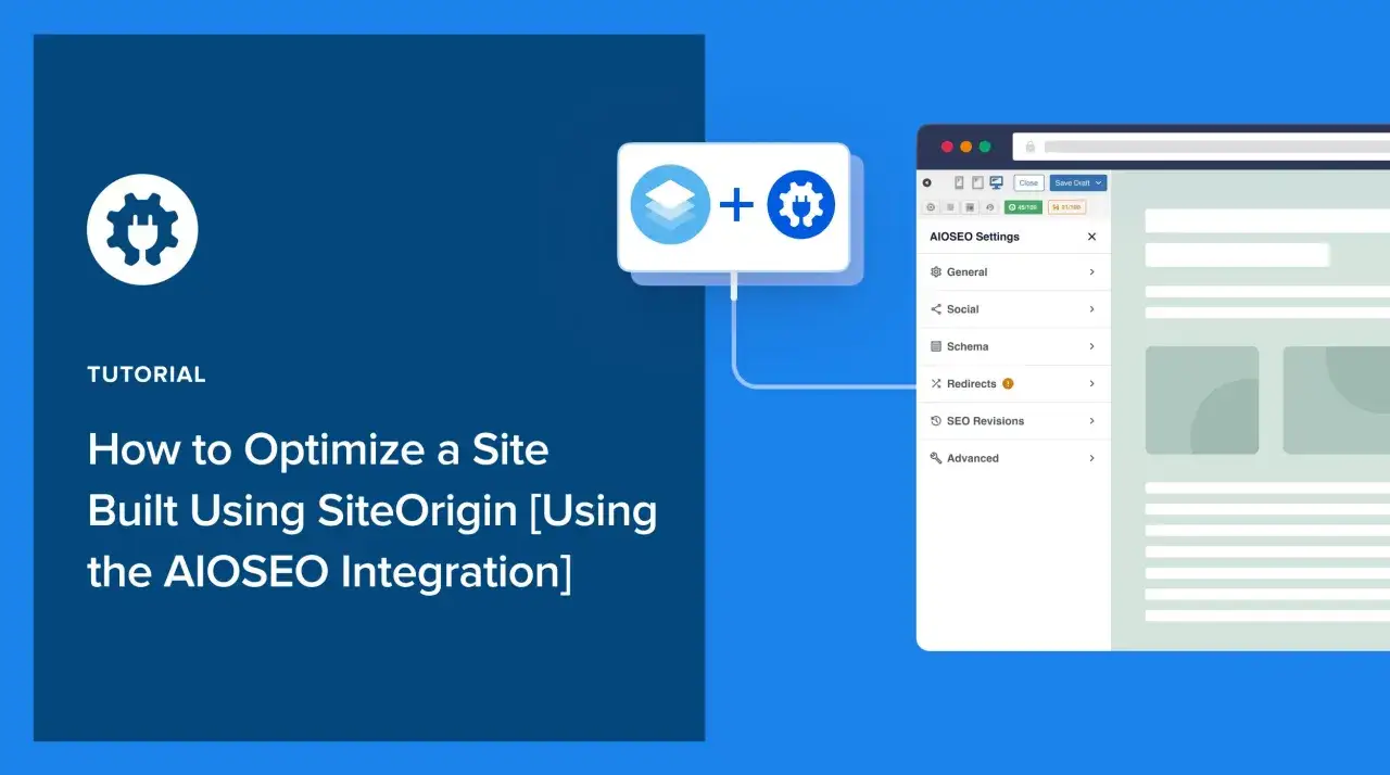 Optimisez votre site SiteOrigin avec l'intégration AIOSEO. Ce tutoriel montre comment améliorer votre référencement.