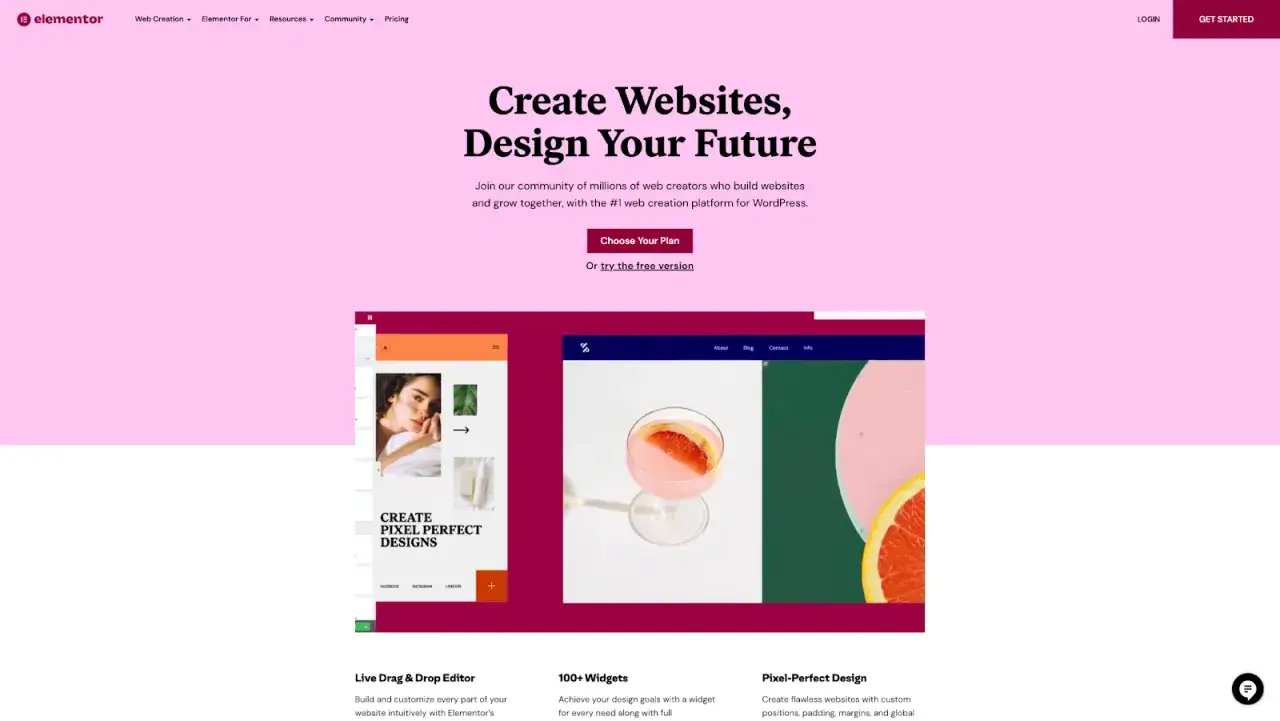 Créez des sites web parfaits avec Elementor pour WordPress. Interface intuitive, 100+ widgets, designs personnalisables.