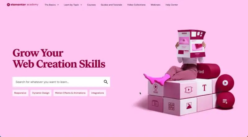Apprenez à maîtriser Elementor pour WordPress et à développer vos compétences en création web.